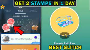 Get 2 Research Stamps in 1 Day in Pokemon Go | Pokemon Go Trick to Get 2  Research Stamps in One day - YouTube