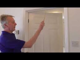 how to paint a door frame you