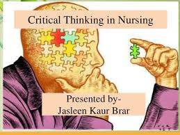 Critical thinking skills in nursing ppt AinMath