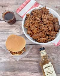 honey whiskey pulled pork cookaholic wife
