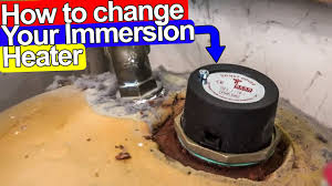 how to change immersion heater step by
