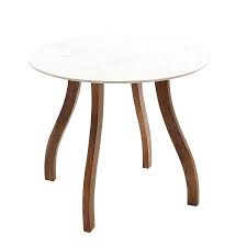 Bailey Round Marble Curved Legs Bistro