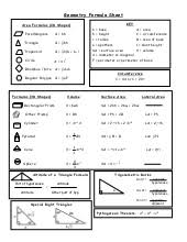 2d And 3d Geometry Formulas Ebook