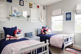 Blue Sailor Themed Kids Bedroom