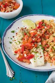 baked flounder with salsa criolla