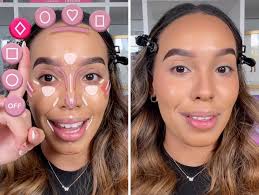 tiktok filter will have you contouring