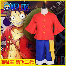 Anime One piece Monkey D. Luffy Cosplay Costumes Shirt Pants Shoes Clothing  Set | eBay