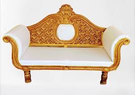 p royal golden sofa al