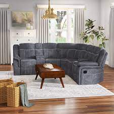 small sectional sofas with recliner