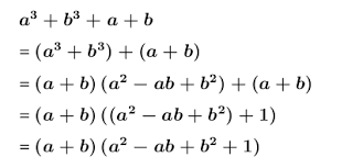 Consider the given system of linear equation How To Factorize A 3 B 3 A B Quora
