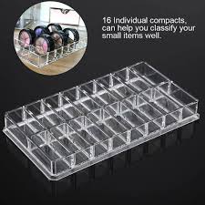 clear acrylic cosmetic organiser powder