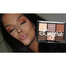 NYX Lid Lingerie Shadow Palette, Health & Beauty, Makeup on Carousell