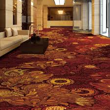 hotel room cut pile tufted plain carpet