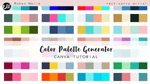 photos with a color palette generator