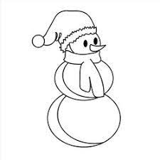 winter clipart black and white vector