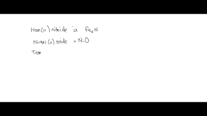 nitride fen b nickel ii oxide