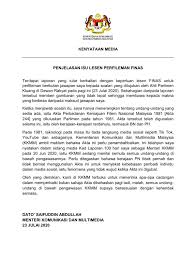 Jadi kali ini kami di siakap keli dengan anda untuk berkongsi. Saifuddin Responds To The Finas License Debacle Malaysia