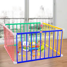 You can make a diy backyard project for your kids. Tikk Tokk Boss Coloured Square Playpen Baby Toddler Play Pen In Coloured Timber