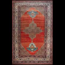 19th century w persian bijar carpet
