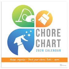 Chore Chart 2020 Wall Calendar