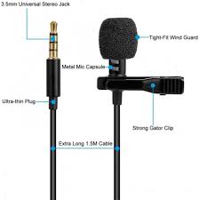 Buy 2 Pack Lavalier Microphone for iPhone Android Computer Laptop,  Omnidirectional Mic with Easy Clip On System Perfect for Video Recording  YouTube/Video Conference/Podcast/Voice Dictation/ASMR Online in Germany.  B08XB7QZMD