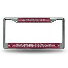 Arizona Cardinals Chrome License Plate Frame