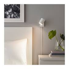 NymÅne Wall Reading Lamp With Led Bulb