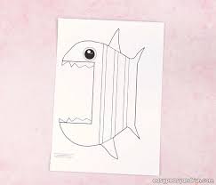 Surprise Big Mouth Fish Printable Easy Peasy And Fun