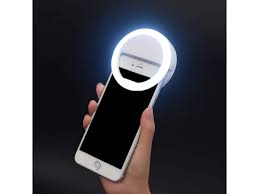 Selfie Ring Light For Phone Camera Photography Video Batterypowered Clip White Monoprice Com