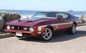 Maroon 1971 Mustang Mach 1 Paint Cross Reference