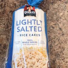 calories in quaker rice cakes lightly