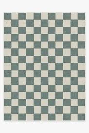jaque checd slate green rug