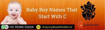 top baby boy names that start with c