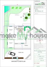 Buy 100x50 House Plan 100 By 50 Front
