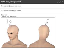 I personally wanted to find a baby hair conditioner that was made with natural ingredients that would be gentle on my babies' skin. Ffxiv Hairstyle Design Contest Ffxiv Contest Square Enixcom Ffxiv Hairstyle Design Contest Baby Hair I Want To Look Like A Baby Hair Meme On Me Me
