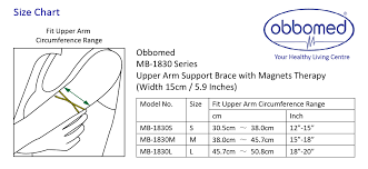 Mb 1830s Upper Arm Support Brace Elbow Sleeve With Magnets