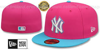 New york yankees new era hats, yankees caps mlb shop is fully stocked with officially licensed new era yankees hats available in a variety of styles from the best brands to fit every fan. New York Yankees Miami Vice Beetroot Blue Fitted Hat