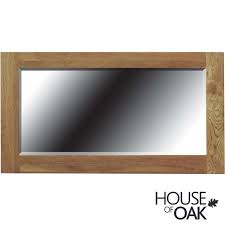 Oak Framed Mirror Solid Oak Opus