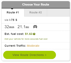 Mapquest Gas Calculator Live Maps And Driving Directions