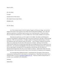 Recommendation Letter Sample For Teacher Assistant   http   www    