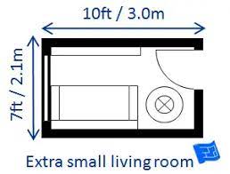 living room size