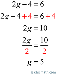 Two Step Equations Practice Problems