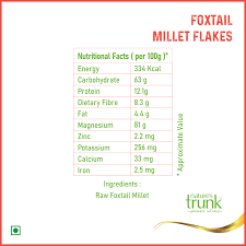 foxtail millet flakes kangani