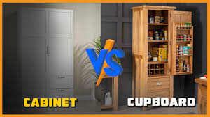 cabinet vs cupboard you