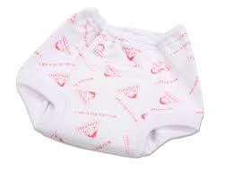 Cotton Cloth Potty Training Pants For Girls