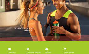 fitness free bootstrap 4 fitness template