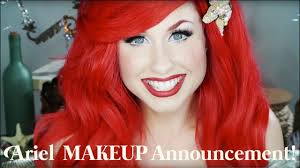 ariel makeup tutorial announcement