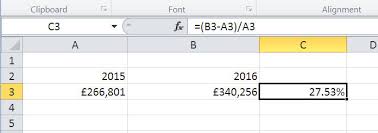 When comparing numbers from two years, knowing the percentage change between the years is useful. How To Calculate Percentages In Excel