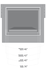 Non Standardized Fireplace Sizes