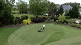 Image result for how to make my grass look like a golf course